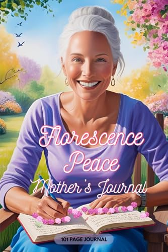 Florescence of Peace journal cover by Elizabeth Moore